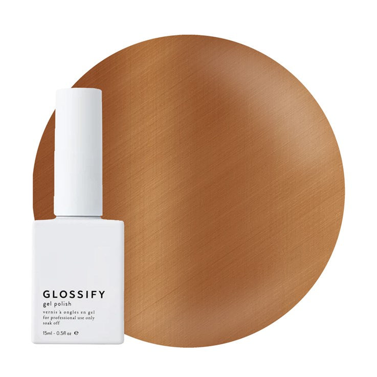 Glossify Copper 15ml Gel Polish HEMA Free