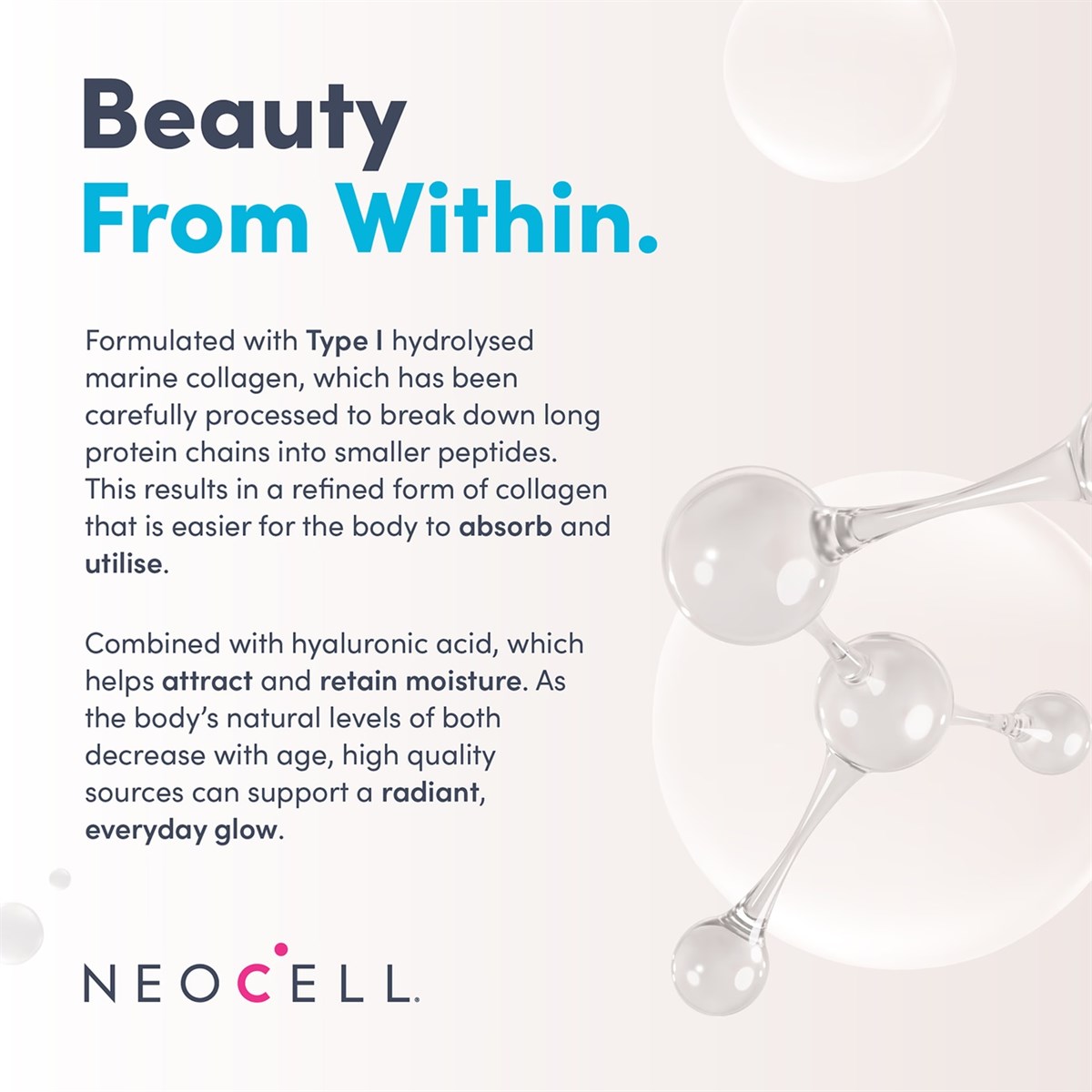 NeoCell Advanced Marine Collagen Peptides Powder - 200g