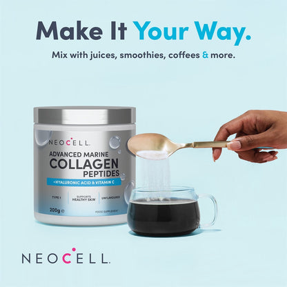 NeoCell Advanced Marine Collagen Peptides Powder - 200g