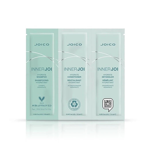 Joico InnerJoi Hydration Trio foil - Shampoo/Conditioner/Detangler