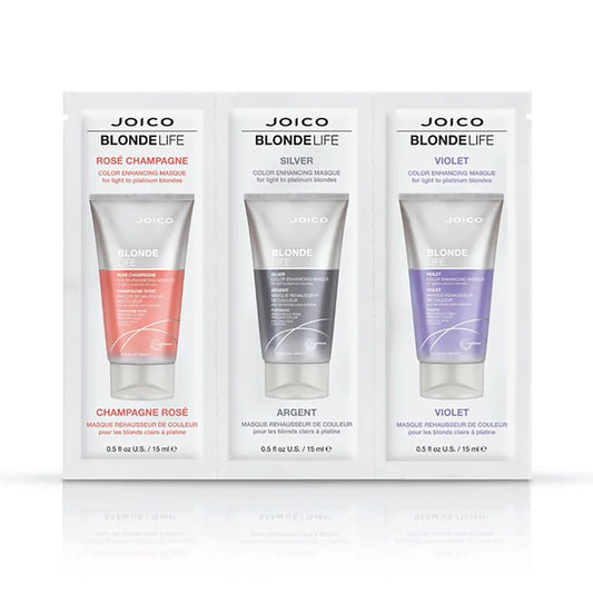Joico Blonde Life Color Enhancing Masque Foil Trio