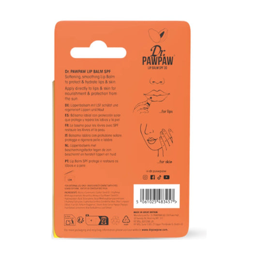 Dr.PAWPAW SPF30 Repair and Protect Lip Balm - 8ml