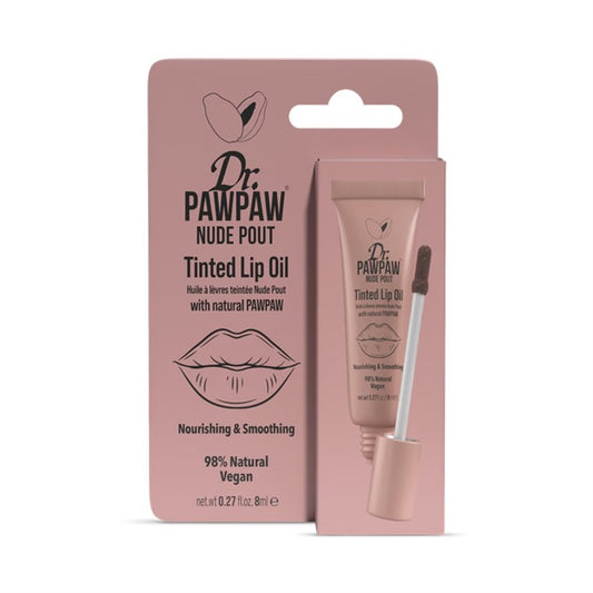 Dr.PAWPAW Tinted Lip Oil - Nude Pout - 8ml