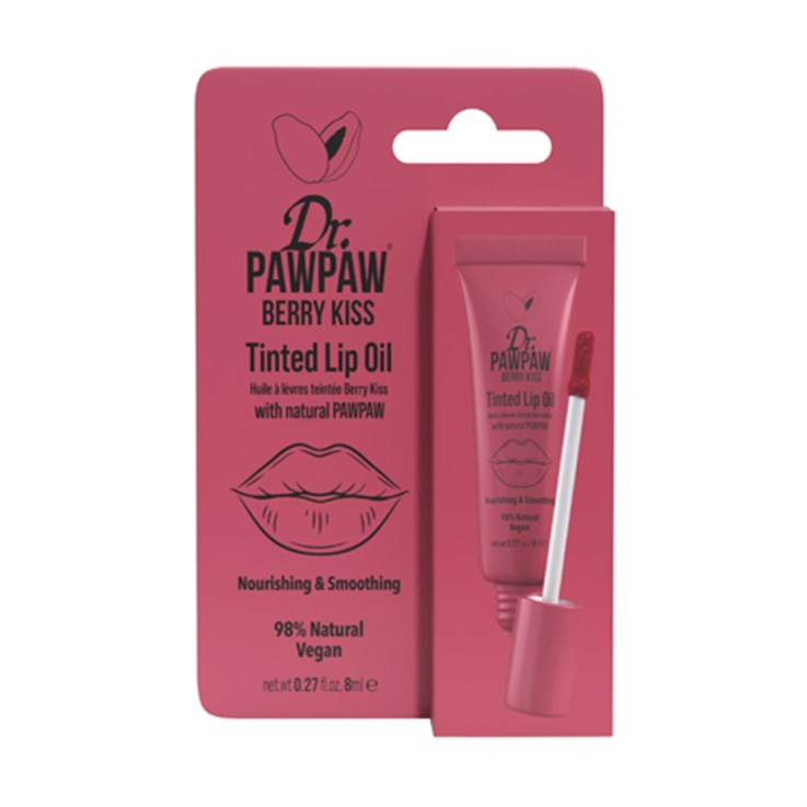 Dr.PAWPAW Tinted Lip Oil - Berry Kiss - 8ml