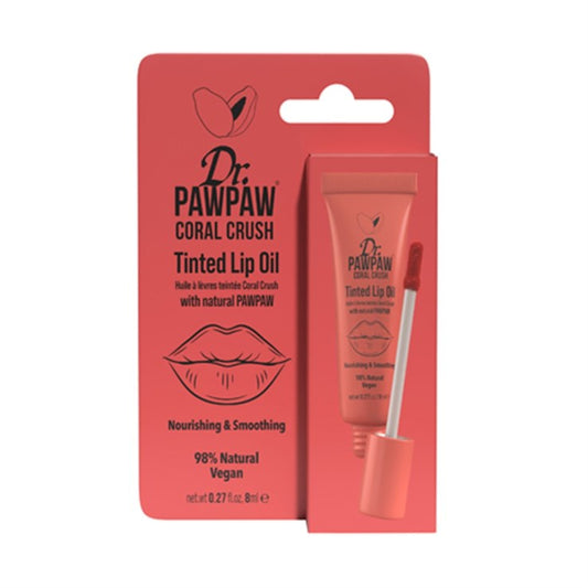 Dr.PAWPAW Tinted Lip Oil - Coral Crush 8ml