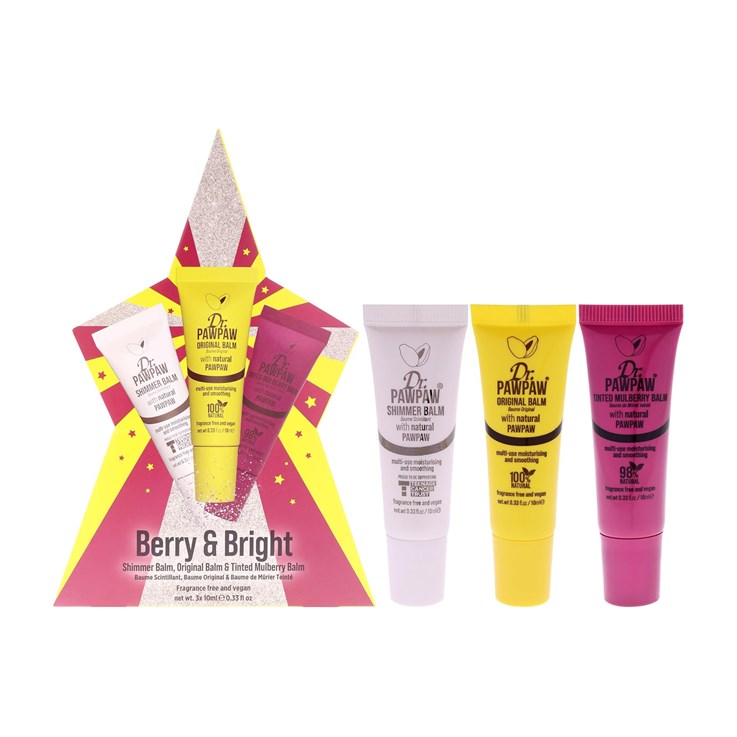 Dr.PAWPAW Berry & Bright Balm Gift Set - 3 x 25ml