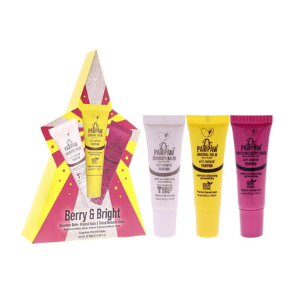 Dr.PAWPAW Berry & Bright Balm Gift Set - 3 x 25ml