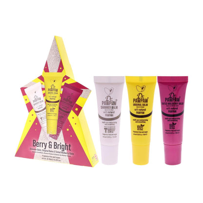 Dr.PAWPAW Berry & Bright Balm Gift Set - 3 x 25ml