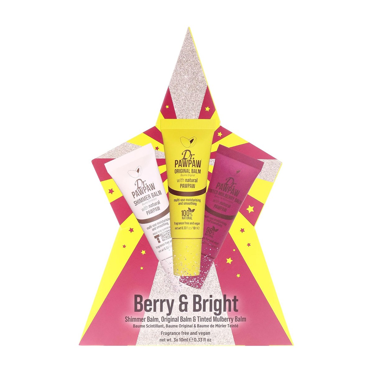 Dr.PAWPAW Berry & Bright Balm Gift Set - 3 x 25ml