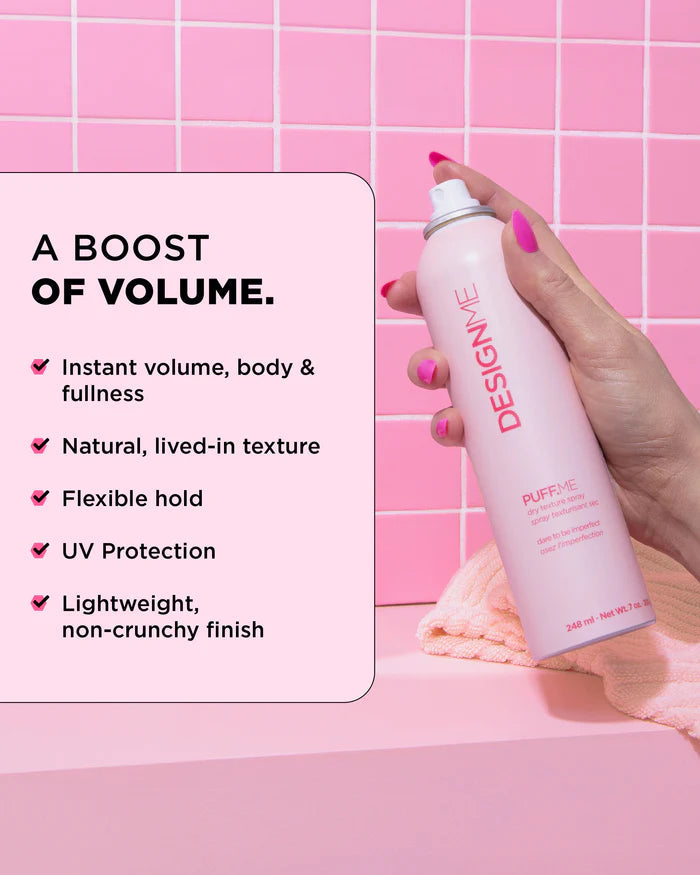 DESIGNME Puff.ME Dry Texture Spray - 248ml