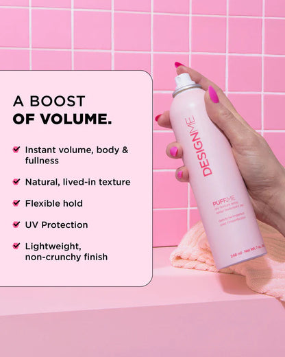 DESIGNME Puff.ME Dry Texture Spray - 248ml
