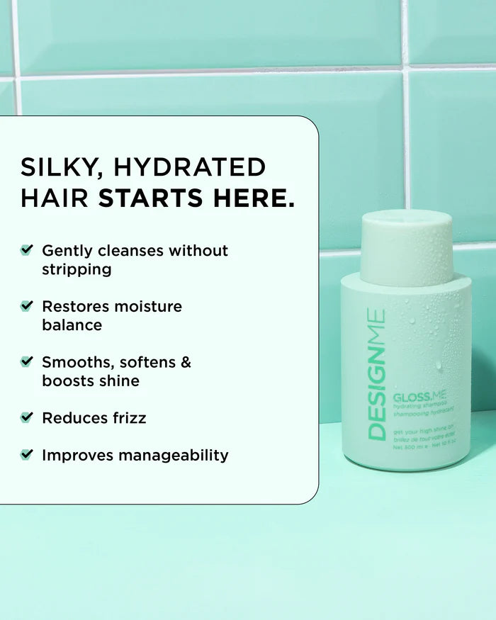DESIGNME Gloss.ME Hydrating Shampoo - 1L