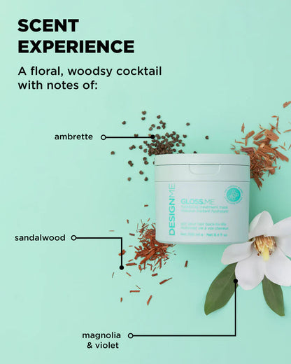 DESIGNME Gloss.ME Hydrating Treatment Mask - 500ml