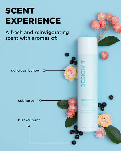 DESIGNME Quickie.ME Dry Shampoo Brunette & Dark Tones - 96ml
