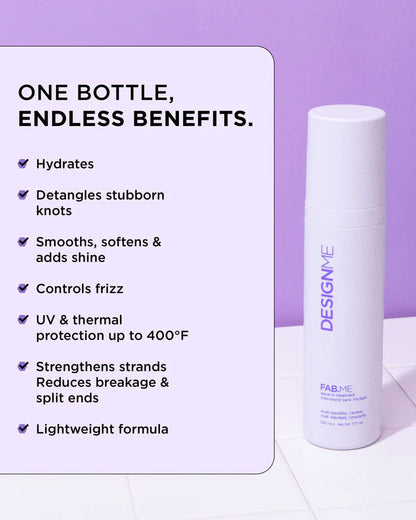 DESIGNME Fab.ME Multi-Benefit Leave-In Hair Treatment - 230ml