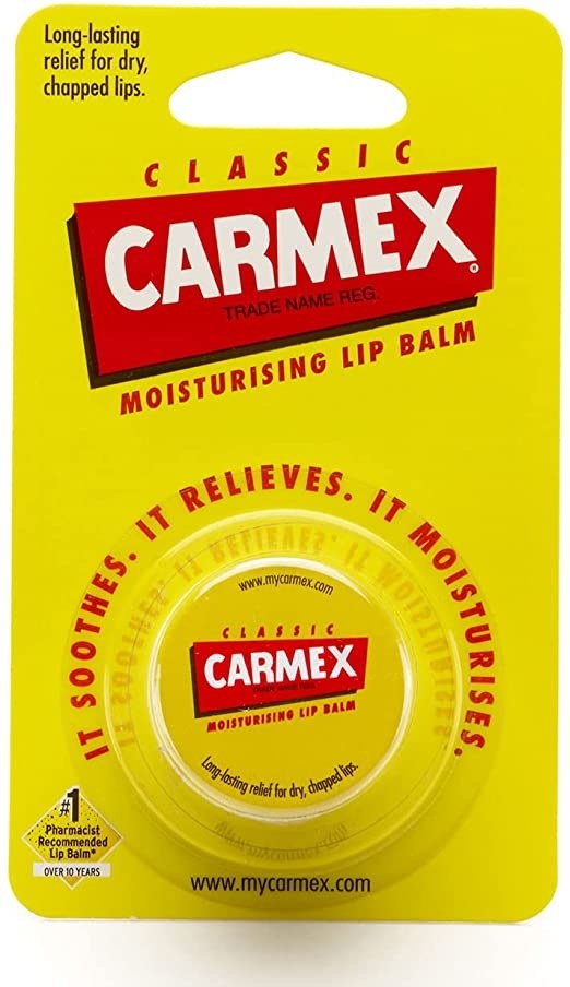 Carmex Moisturising Lip Balm For Dry Chapped Lips - 7.5g