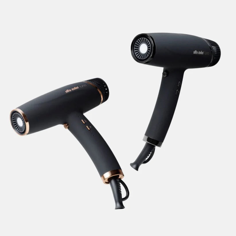 Alfa Italia Luna Hybrid Pro Smart Dryer - Black/Rose Gold
