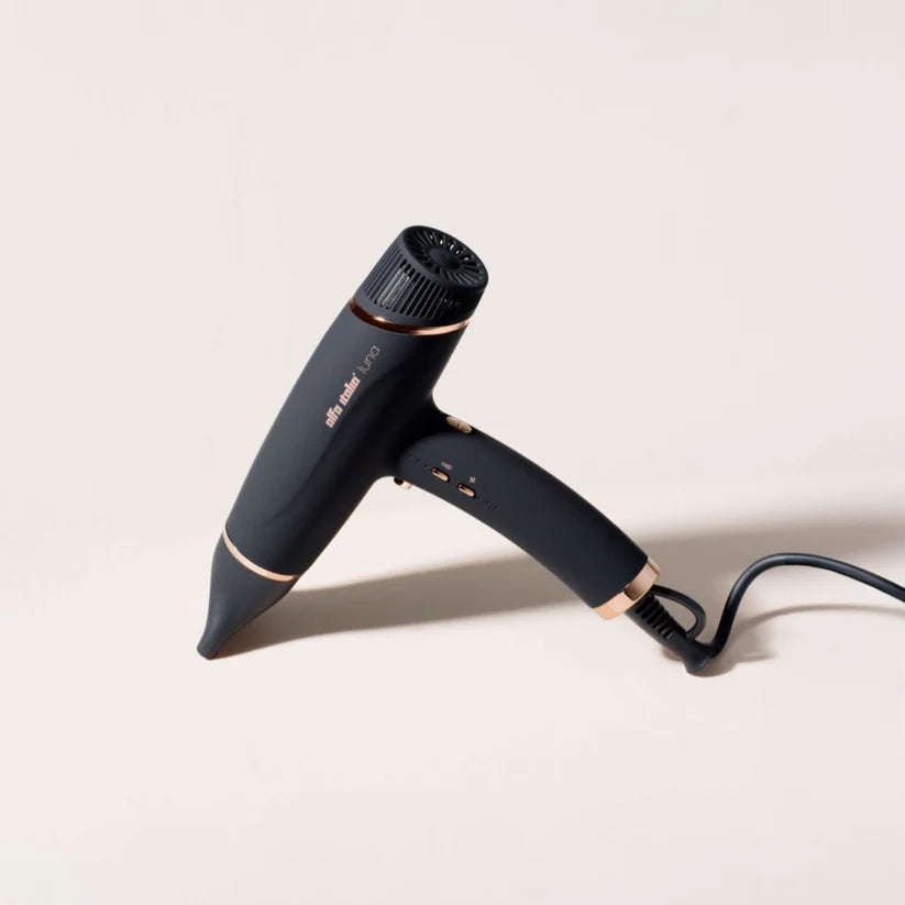 Alfa Italia Luna Hybrid Pro Smart Dryer - Black/Rose Gold