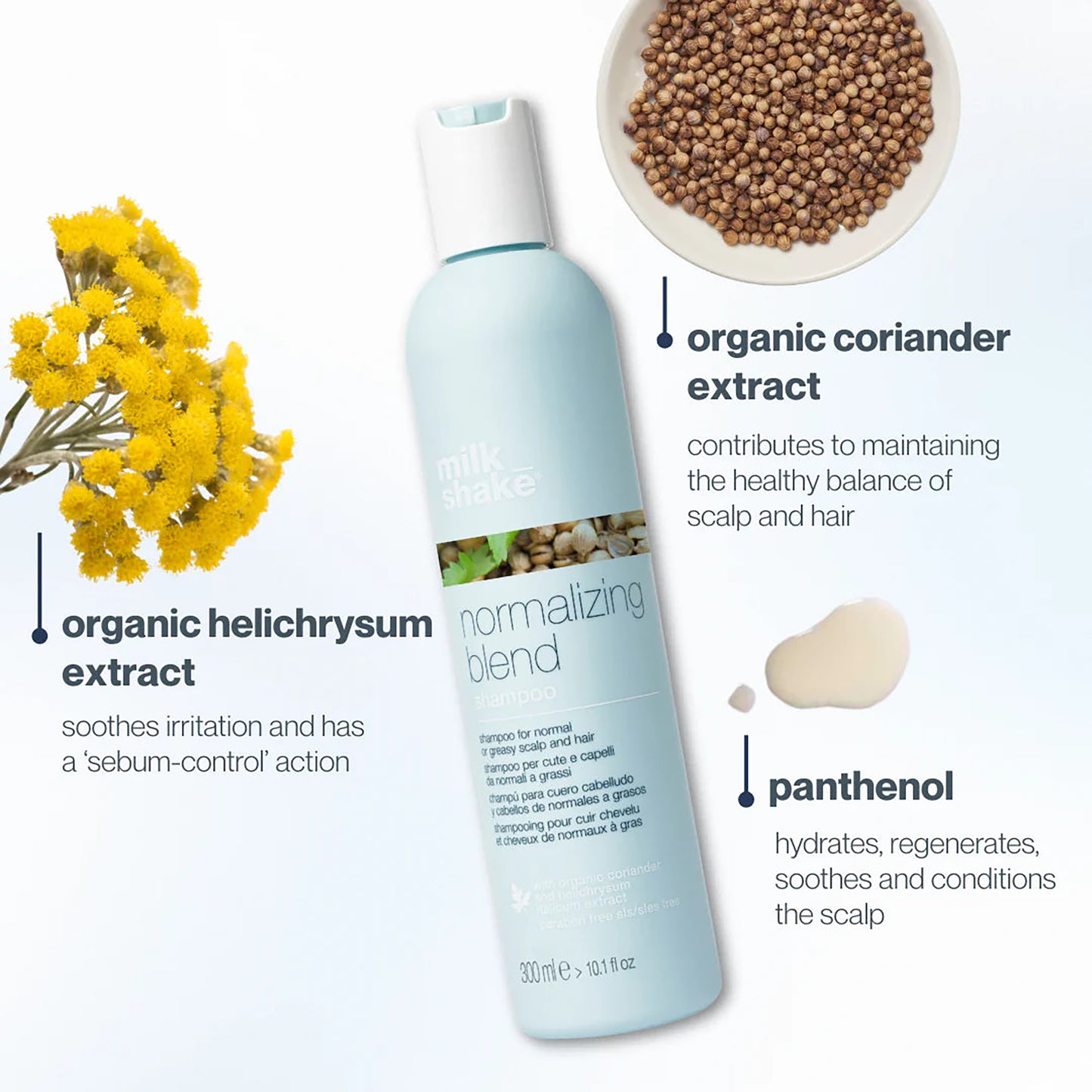 milk_shake Normalising Blend Shampoo - 1 Litre