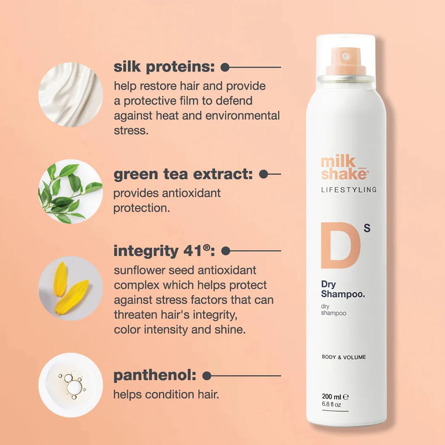 milk_shake Lifestyling Dry Shampoo 200ml