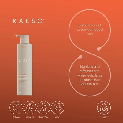Kaeso Face Care Vitamin C+ Energising Cleanser - 485ml