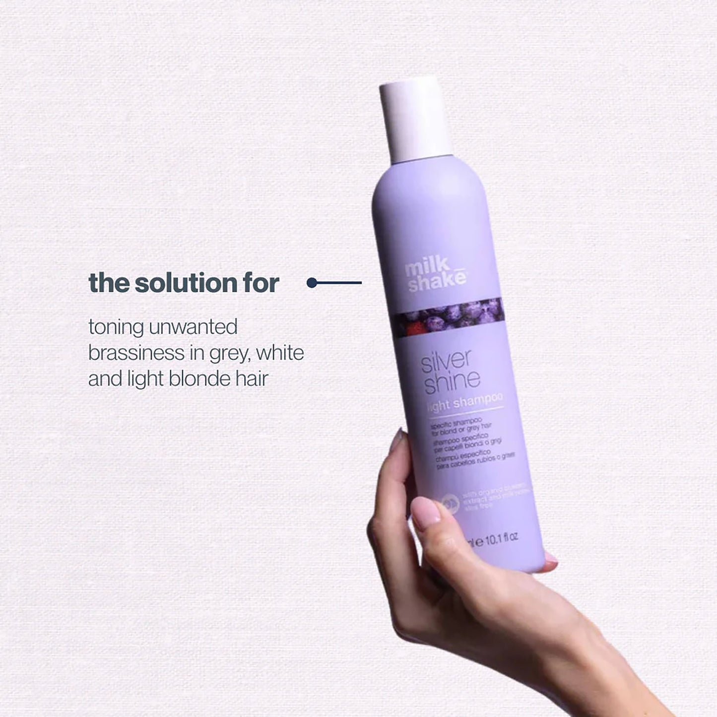 milk_shake Silver Shine Light Shampoo - 1 Litre