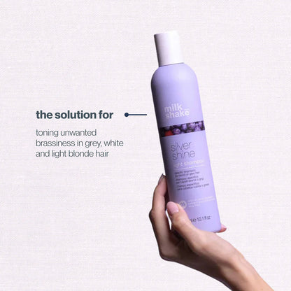 milk_shake Silver Shine Light Shampoo - 1 Litre