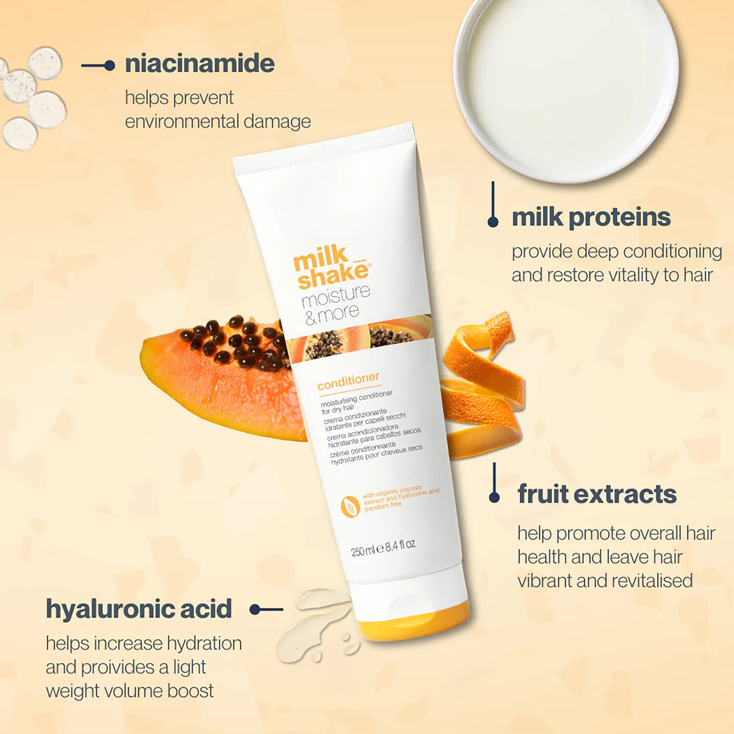 milk_shake Moisture & More Conditioner  - 1 Litre
