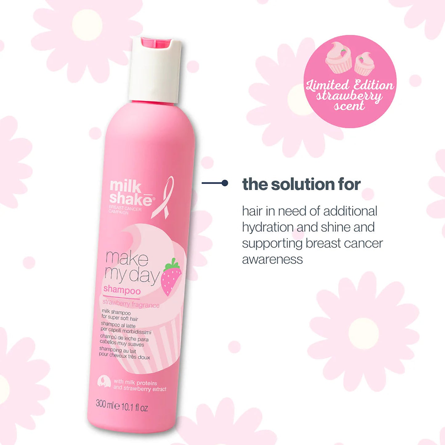 milk_shake Make My Day Shampoo 300ml Go Pink