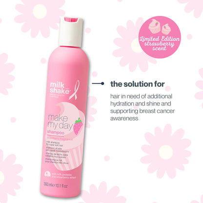 milk_shake Make My Day Shampoo 300ml Go Pink