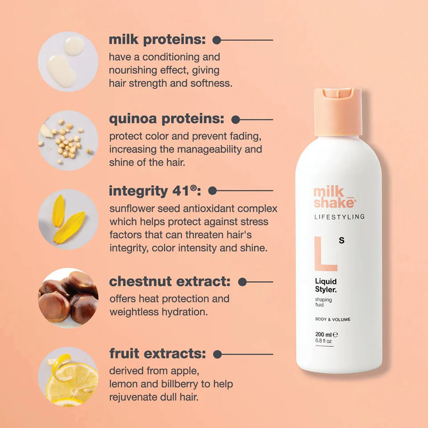 milk_shake Lifestyling Liquid Styler 200ml