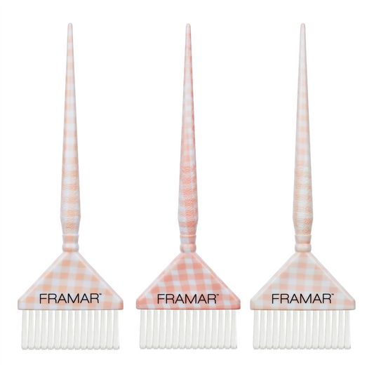 Framar Peach Please Big Daddy Tint Brush Set - 3 Pack