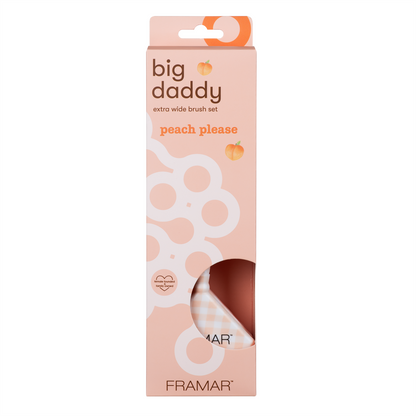 Framar Peach Please Big Daddy Tint Brush Set - 3 Pack