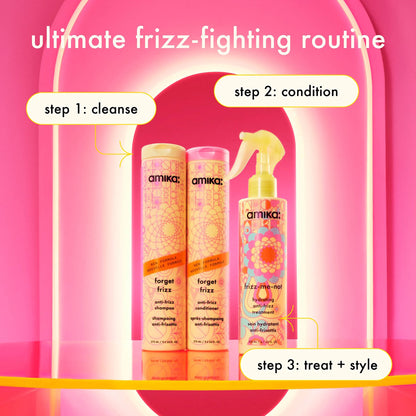 amika FORGET FRIZZ  shampoo 275ml