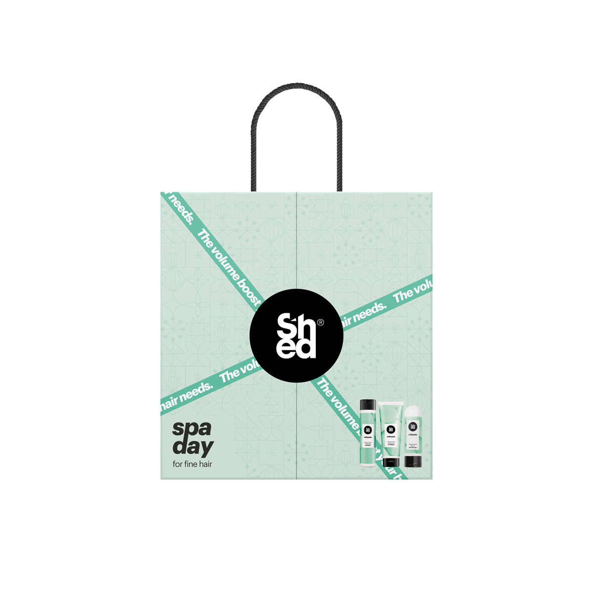 Shed Inflatable Spa Day Haircare Gift Set
