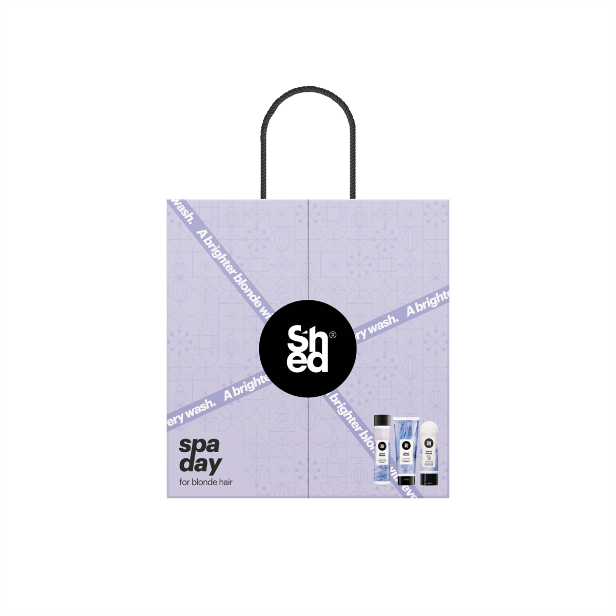 Shed Planet Blonde Spa Day Haircare Gift Set