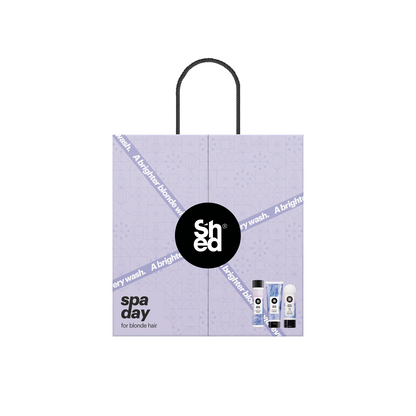 Shed Planet Blonde Spa Day Haircare Gift Set