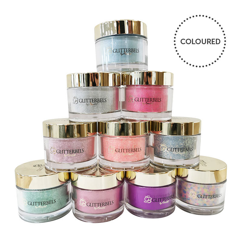 Glitterbels Coloured Acrylic Powder 28g Wedding Dress