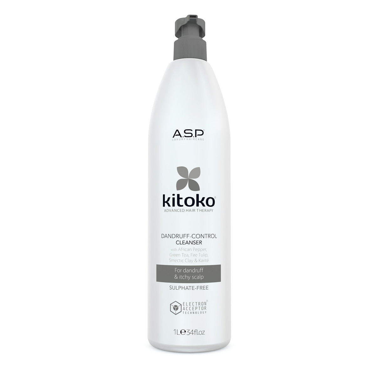 Affinage Kitoko Dandruff Control Cleanser Shampoo & Conditioner Duo - 1 Litre