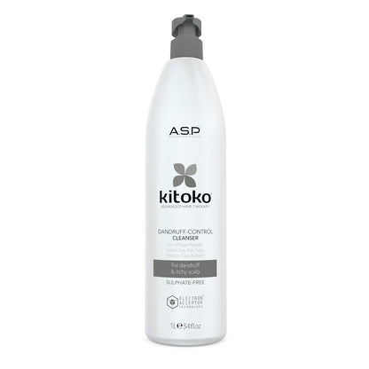 Affinage Kitoko Dandruff Control Cleanser Shampoo & Conditioner Duo - 1 Litre