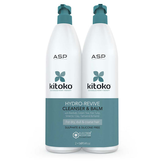 Affinage Kitoko Hydro-Revive Shampoo & Conditioner Duo - 1 Litre