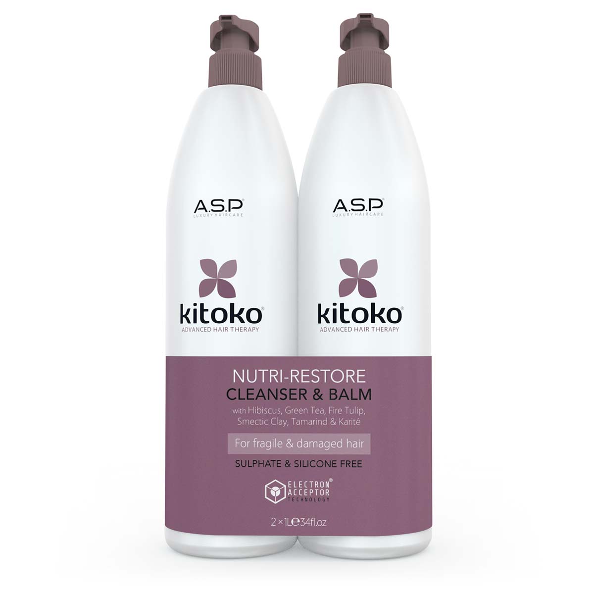 Affinage Kitoko Nutri-Restore Shampoo & Conditioner Duo - 1 Litre