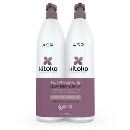Affinage Kitoko Nutri-Restore Shampoo & Conditioner Duo - 1 Litre