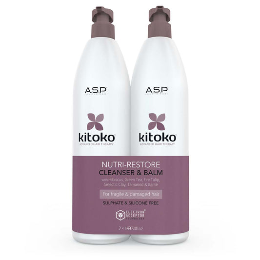Affinage Kitoko Nutri-Restore Shampoo & Conditioner Duo - 1 Litre
