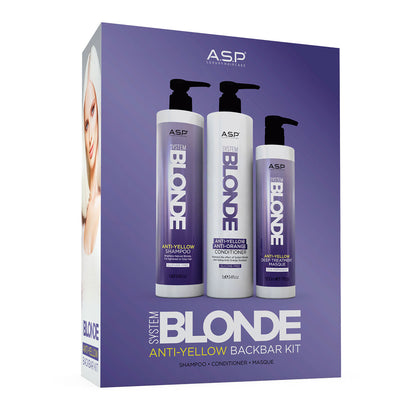 Affinage System Blonde Anti-Yellow Back Bar Kit