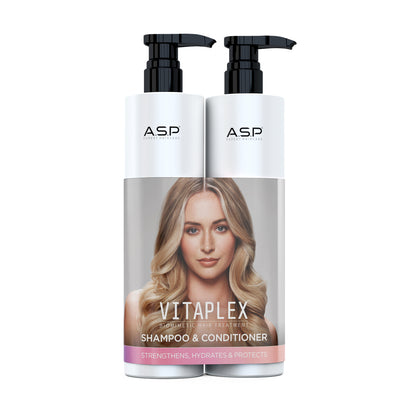 Affinage Vitaplex Shampoo & Conditioner Duo Set - 500ml