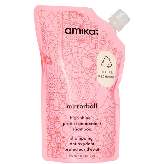 Amika Mirrorball Shampoo 500ml Pouch