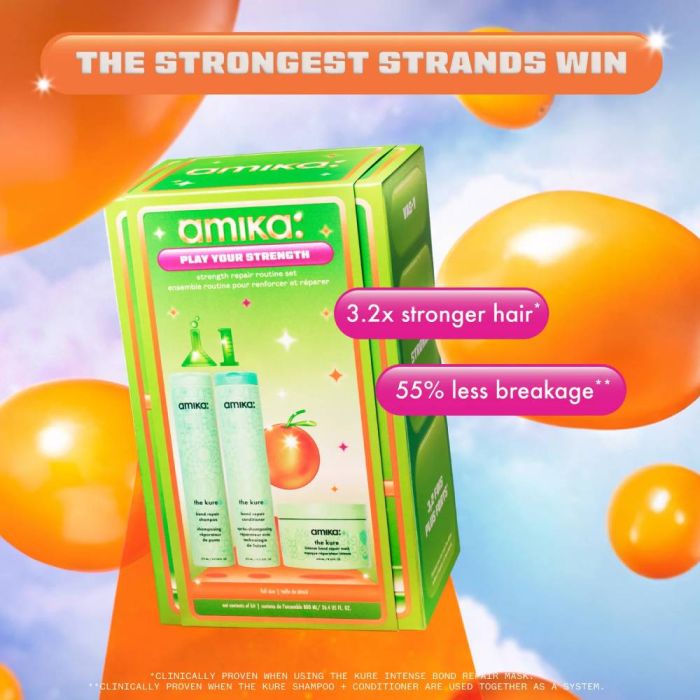 Amika Play Your Strength Care Routine Set