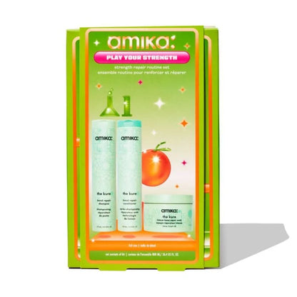 Amika Play Your Strength Care Routine Set