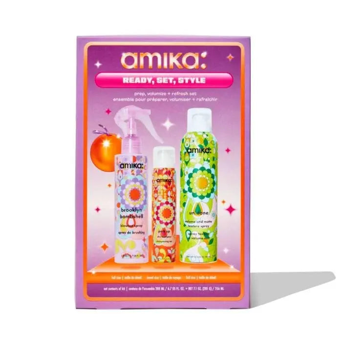 Amika Ready, Set, Style Gift Set